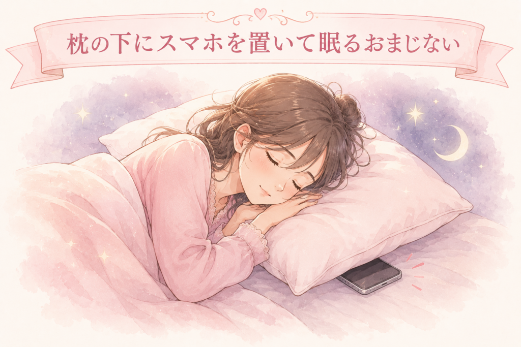 スマホを置くおまじない